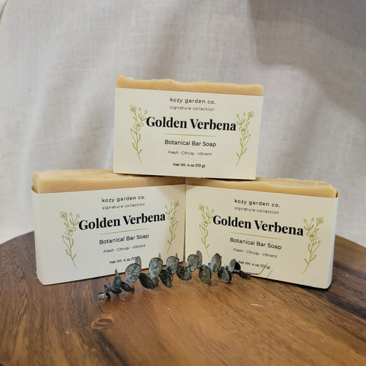 Golden Verbena Soap