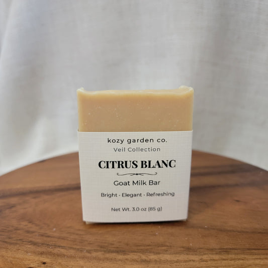 Citrus Blanc Goat Milk Soap